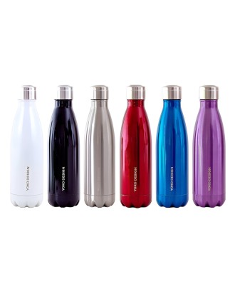 Sticla izoterma, 500 ml, Silver - YOKO DESIGN